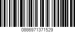 Código de barras (EAN, GTIN, SKU, ISBN): '0886971371529'