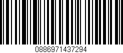 Código de barras (EAN, GTIN, SKU, ISBN): '0886971437294'