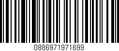Código de barras (EAN, GTIN, SKU, ISBN): '0886971971699'