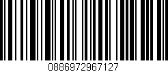 Código de barras (EAN, GTIN, SKU, ISBN): '0886972967127'
