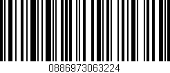 Código de barras (EAN, GTIN, SKU, ISBN): '0886973063224'