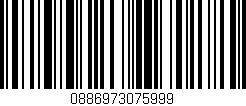 Código de barras (EAN, GTIN, SKU, ISBN): '0886973075999'