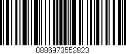 Código de barras (EAN, GTIN, SKU, ISBN): '0886973553923'