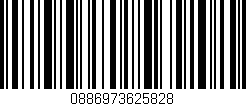 Código de barras (EAN, GTIN, SKU, ISBN): '0886973625828'