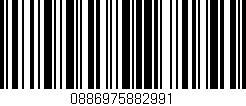 Código de barras (EAN, GTIN, SKU, ISBN): '0886975882991'