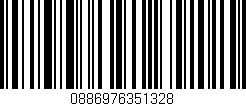 Código de barras (EAN, GTIN, SKU, ISBN): '0886976351328'