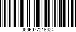 Código de barras (EAN, GTIN, SKU, ISBN): '0886977216824'