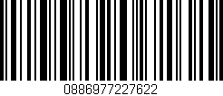 Código de barras (EAN, GTIN, SKU, ISBN): '0886977227622'