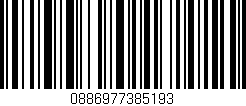 Código de barras (EAN, GTIN, SKU, ISBN): '0886977385193'