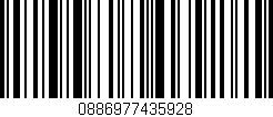 Código de barras (EAN, GTIN, SKU, ISBN): '0886977435928'