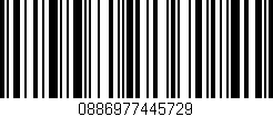 Código de barras (EAN, GTIN, SKU, ISBN): '0886977445729'