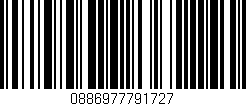Código de barras (EAN, GTIN, SKU, ISBN): '0886977791727'