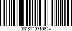 Código de barras (EAN, GTIN, SKU, ISBN): '0886978718624'