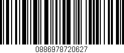 Código de barras (EAN, GTIN, SKU, ISBN): '0886978720627'