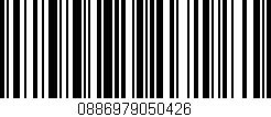 Código de barras (EAN, GTIN, SKU, ISBN): '0886979050426'