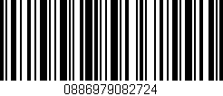 Código de barras (EAN, GTIN, SKU, ISBN): '0886979082724'