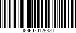 Código de barras (EAN, GTIN, SKU, ISBN): '0886979125629'