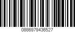 Código de barras (EAN, GTIN, SKU, ISBN): '0886979436527'