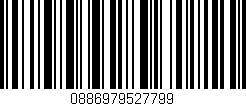 Código de barras (EAN, GTIN, SKU, ISBN): '0886979527799'