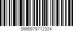 Código de barras (EAN, GTIN, SKU, ISBN): '0886979712324'
