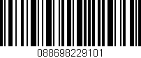 Código de barras (EAN, GTIN, SKU, ISBN): '088698229101'