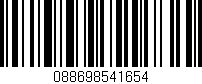 Código de barras (EAN, GTIN, SKU, ISBN): '088698541654'