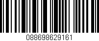 Código de barras (EAN, GTIN, SKU, ISBN): '088698629161'