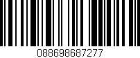 Código de barras (EAN, GTIN, SKU, ISBN): '088698687277'