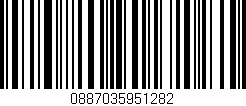 Código de barras (EAN, GTIN, SKU, ISBN): '0887035951282'