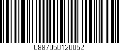 Código de barras (EAN, GTIN, SKU, ISBN): '0887050120052'
