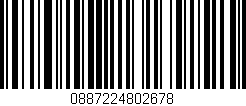 Código de barras (EAN, GTIN, SKU, ISBN): '0887224802678'