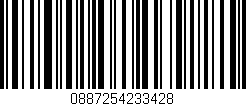 Código de barras (EAN, GTIN, SKU, ISBN): '0887254233428'