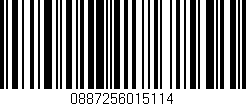 Código de barras (EAN, GTIN, SKU, ISBN): '0887256015114'