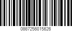 Código de barras (EAN, GTIN, SKU, ISBN): '0887256015626'