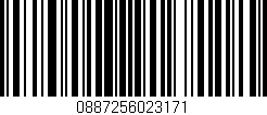 Código de barras (EAN, GTIN, SKU, ISBN): '0887256023171'