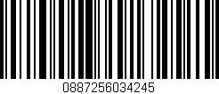Código de barras (EAN, GTIN, SKU, ISBN): '0887256034245'