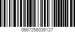 Código de barras (EAN, GTIN, SKU, ISBN): '0887256039127'