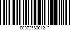 Código de barras (EAN, GTIN, SKU, ISBN): '0887256301217'