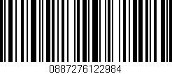 Código de barras (EAN, GTIN, SKU, ISBN): '0887276122984'