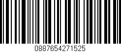 Código de barras (EAN, GTIN, SKU, ISBN): '0887654271525'