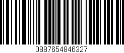 Código de barras (EAN, GTIN, SKU, ISBN): '0887654846327'