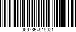 Código de barras (EAN, GTIN, SKU, ISBN): '0887654919021'
