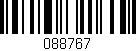 Código de barras (EAN, GTIN, SKU, ISBN): '088767'