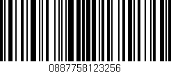 Código de barras (EAN, GTIN, SKU, ISBN): '0887758123256'