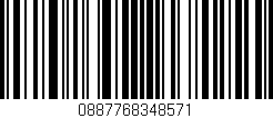 Código de barras (EAN, GTIN, SKU, ISBN): '0887768348571'