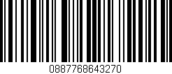 Código de barras (EAN, GTIN, SKU, ISBN): '0887768643270'
