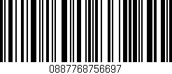 Código de barras (EAN, GTIN, SKU, ISBN): '0887768756697'