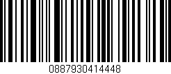 Código de barras (EAN, GTIN, SKU, ISBN): '0887930414448'