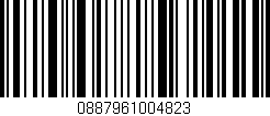 Código de barras (EAN, GTIN, SKU, ISBN): '0887961004823'
