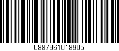 Código de barras (EAN, GTIN, SKU, ISBN): '0887961018905'
